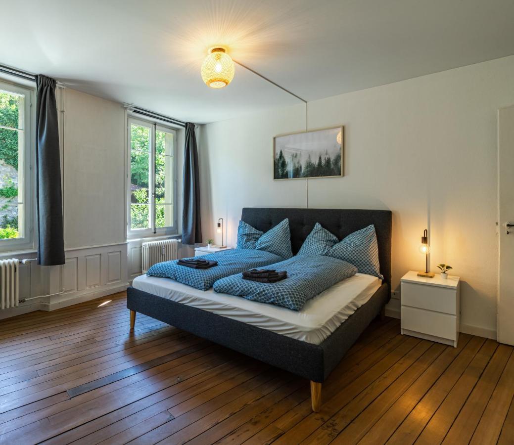 Historische Wohnung Im Herzen Der Thuner Altstadt Luaran gambar