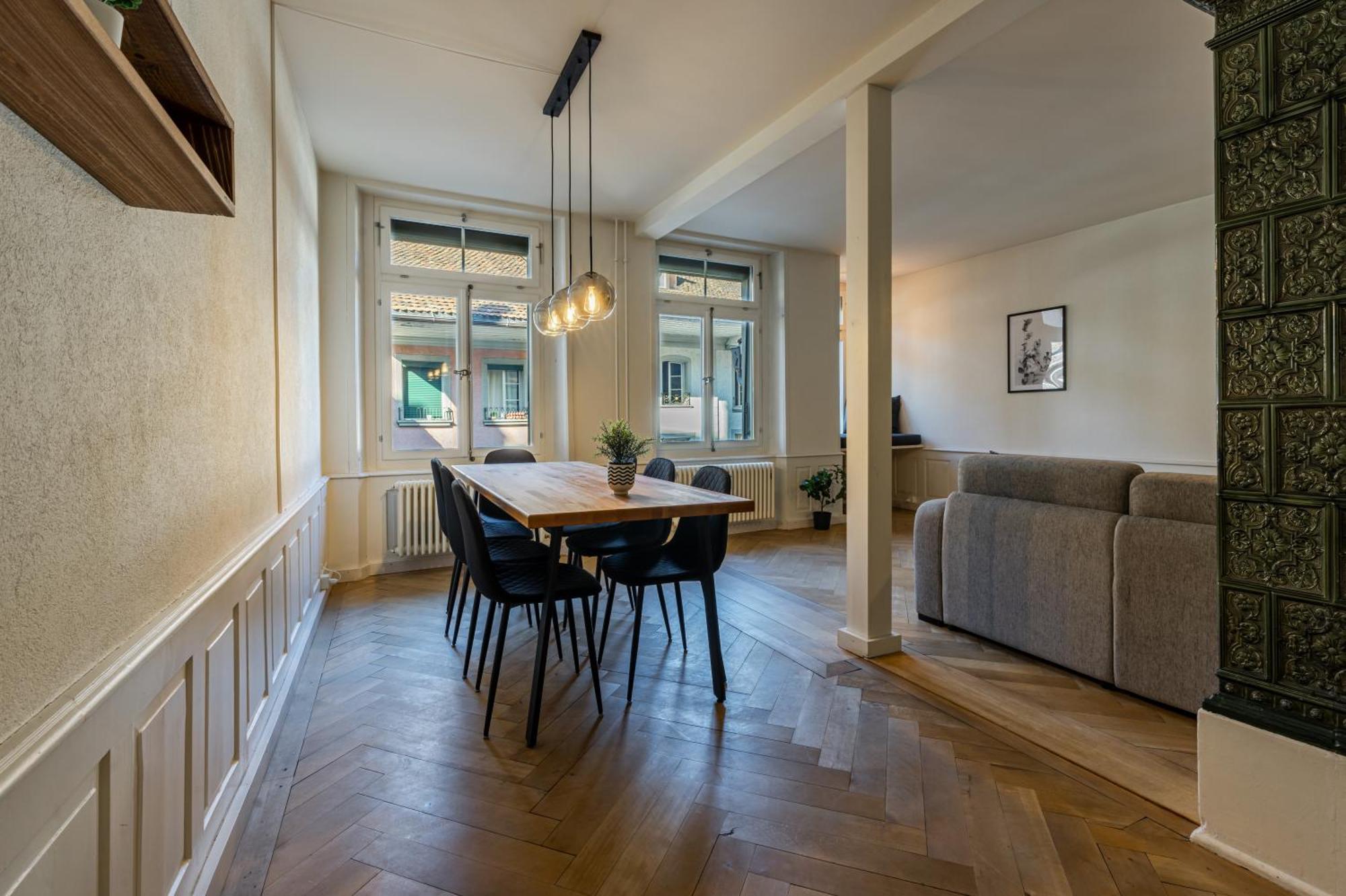 Historische Wohnung Im Herzen Der Thuner Altstadt Luaran gambar