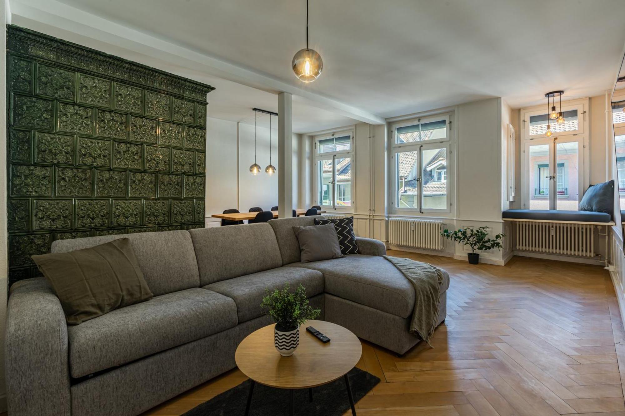 Historische Wohnung Im Herzen Der Thuner Altstadt Luaran gambar